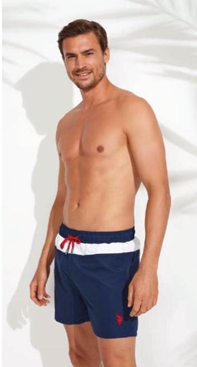 U.S. Polo Assn. Erkek Orta Boy Deniz Şortu