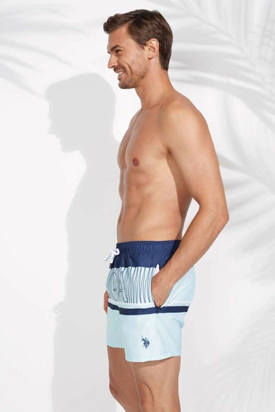U.S. Polo Assn. Erkek Orta Boy Deniz Şortu