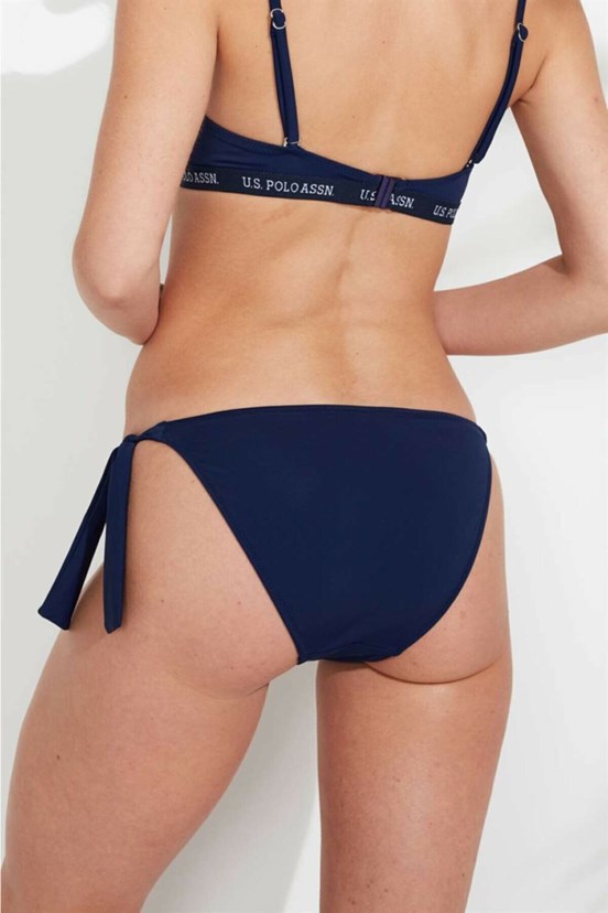 U.S. Polo Assn. Kadın Kalın İpli Bikini Alt