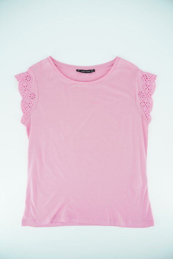 Karol Atabey Kolu Dantelli T-Shirt