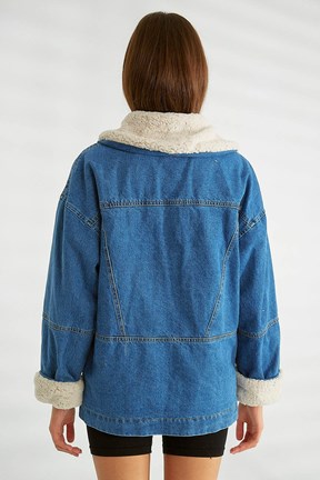 Robin Peluş Detaylı Cepli Jean Mont