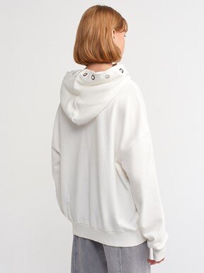 Dilvin Oversize Pamuklu Sweatshirt
