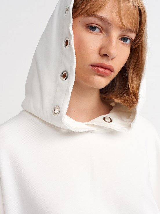 Dilvin Oversize Pamuklu Sweatshirt
