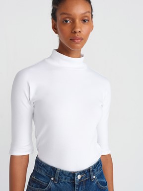 Dilvin Dik Yaka T-Shirt