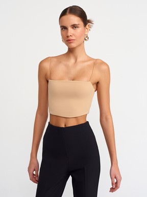 Dilvin Askılı Crop Top