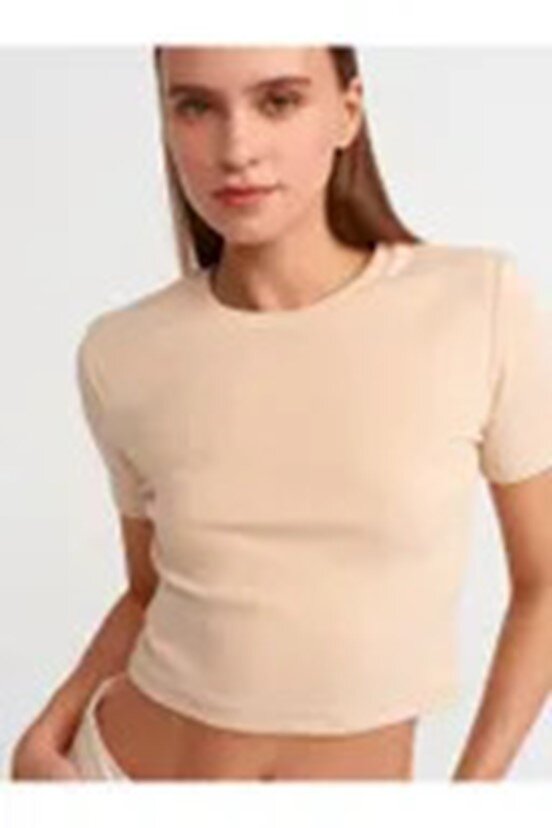 Dilvin Crop Tshirt