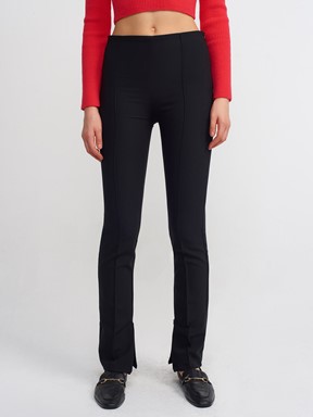 Dilvin Süs Dikişli Yüksek Bel Pantolon