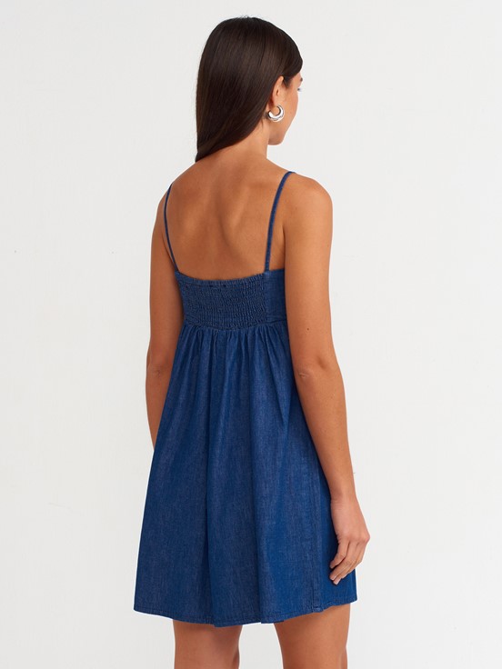 Dilvin Askılı Mini Elbise