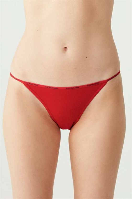 U.S. Polo Assn. Kadın 5 Li Tanga Slip