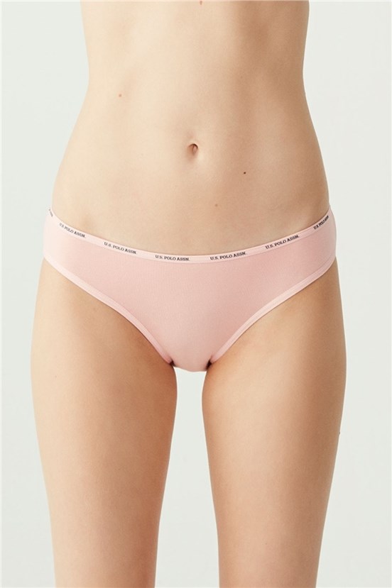 U.S. Polo Assn. Kadın 5 Li Düşük Bel Slip Külot
