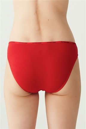 U.S. Polo Assn. Kadın 5 Li Düşük Bel Slip Külot