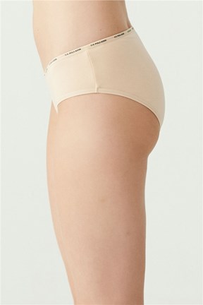 U.S. Polo Assn. Kadın 5 Li Yüksek Bel Slip