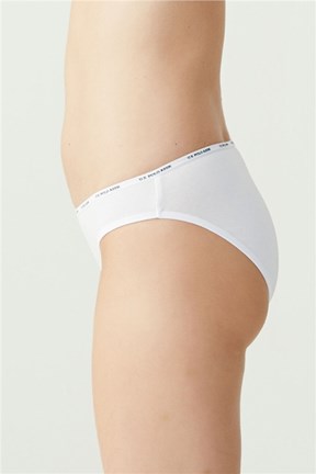 U.S. Polo Assn. Kadın 5 Li Yüksek Bel Slip