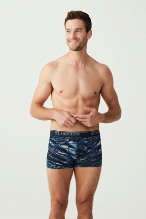 U.S. Polo Assn. Erkek 3 Lü Boxer