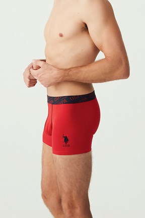 U.S. Polo Assn. Erkek 3 Lü Boxer