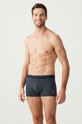 U.S. Polo Assn. Erkek 3 Lü Boxer