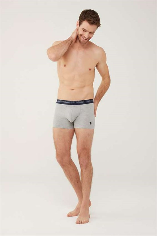 U.S. Polo Assn. Erkek Baskılı 3 Lü Boxer