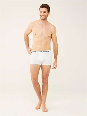 U.S. Polo Assn. Erkek Tekli Boxer