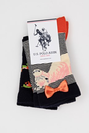 U.S. Polo Assn. Kız Çocuk Çorap