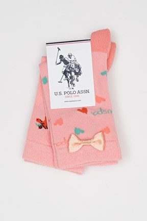 U.S. Polo Assn. Kız Çocuk Çorap