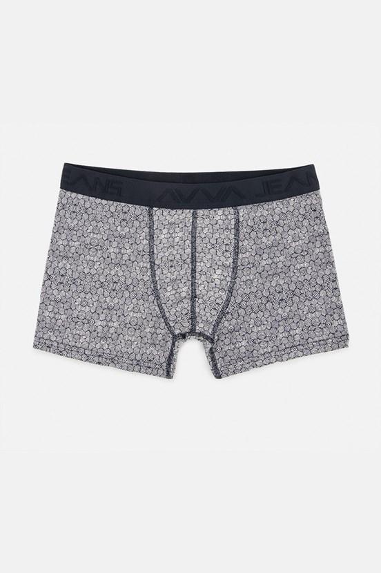 Avva Desenli Düz 2 li Boxer