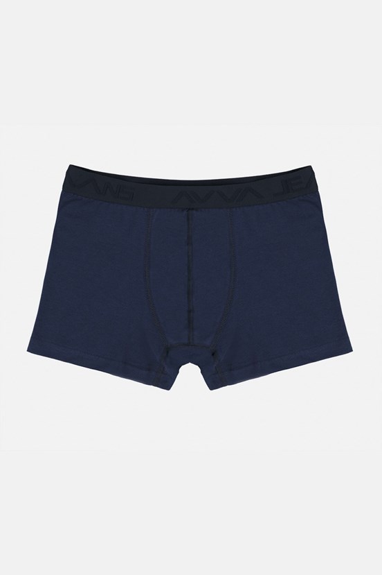 Avva Desenli Düz 2 li Boxer