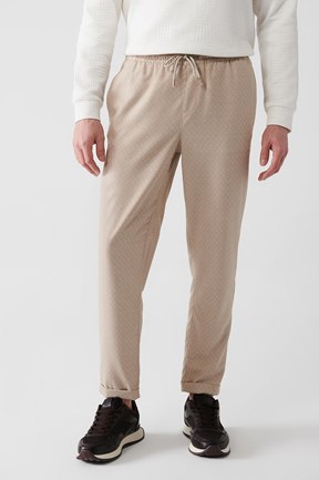 Avva Desenli Likralı Relaxed Fit Jogger Pantolon