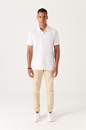 Avva Polo Yaka Düz T-Shirt