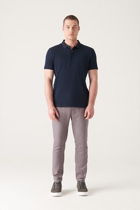 Avva Polo Yaka Düz T-Shirt