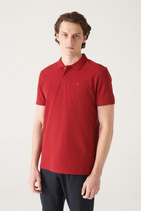 Avva Polo Yaka Düz T-Shirt