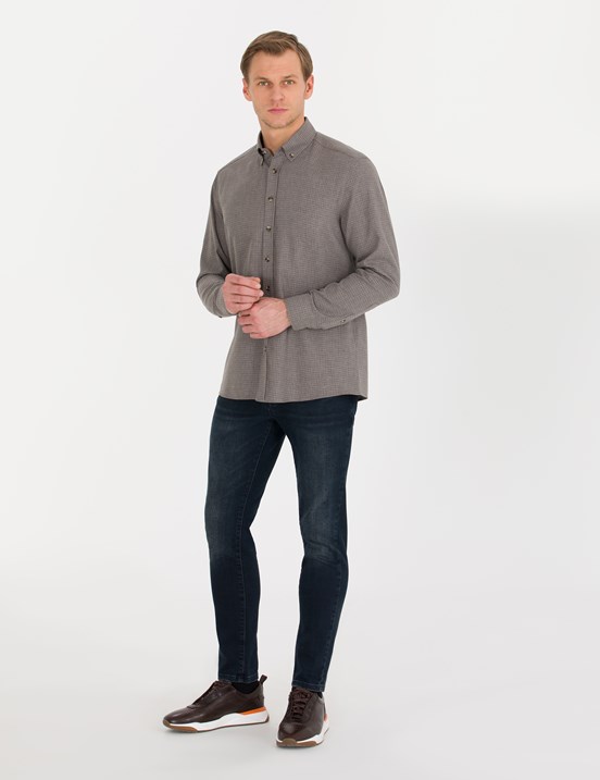 Pierre Cardin Erkek Dokuma Gömlek

