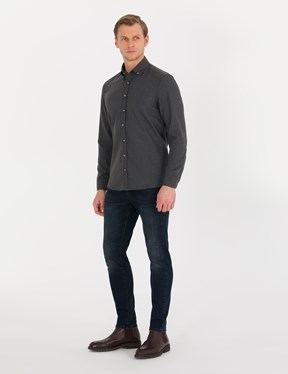 Pierre Cardin Erkek Dokuma Gömlek

