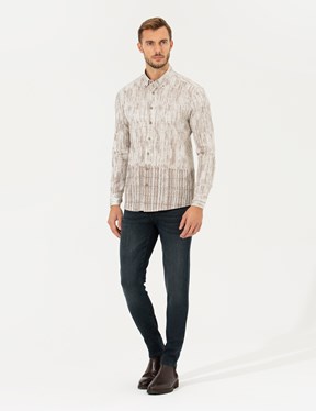 Pierre Cardin Erkek Dokuma Gömlek