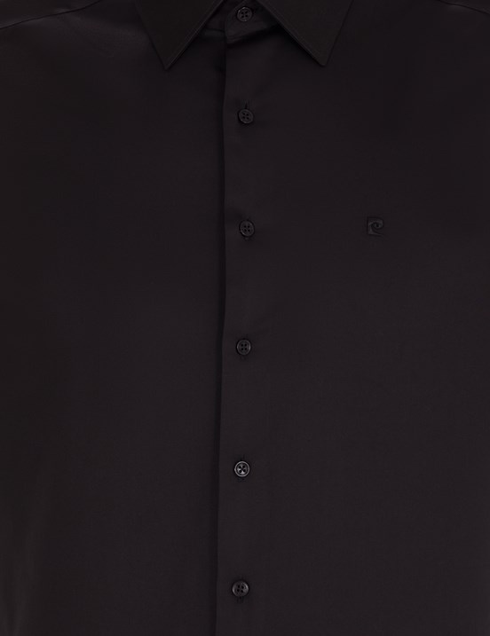 Pierre Cardin Erkek Slim Fit Dokuma Gömlek