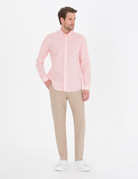 Pierre Cardin Erkek Dokuma Gömlek
