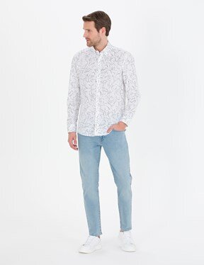 Pierre Cardin Erkek Dokuma Gömlek
