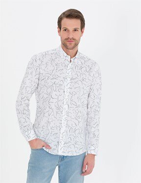 Pierre Cardin Erkek Dokuma Gömlek

