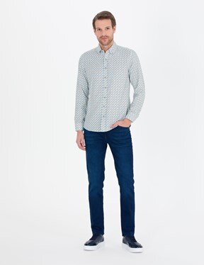 Pierre Cardin Erkek Dokuma Gömlek
