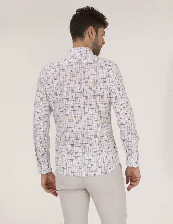 Pierre Cardin Erkek Dokuma Gömlek

