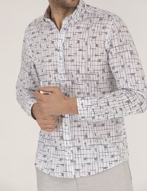 Pierre Cardin Erkek Dokuma Gömlek

