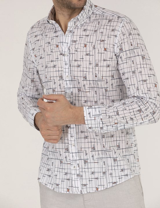 Pierre Cardin Erkek Dokuma Gömlek

