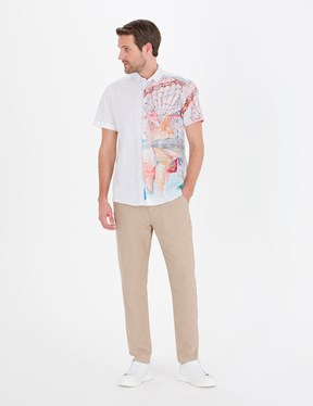 Pierre Cardin Erkek Dokuma Gömlek
