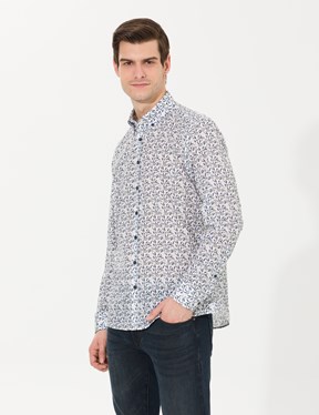 Pierre Cardin Erkek Dokuma Gömlek

