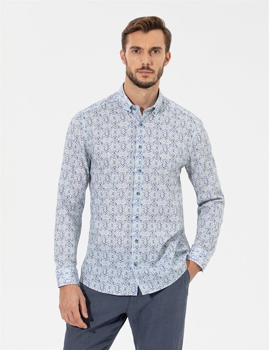 Pierre Cardin Erkek Dokuma Gömlek
