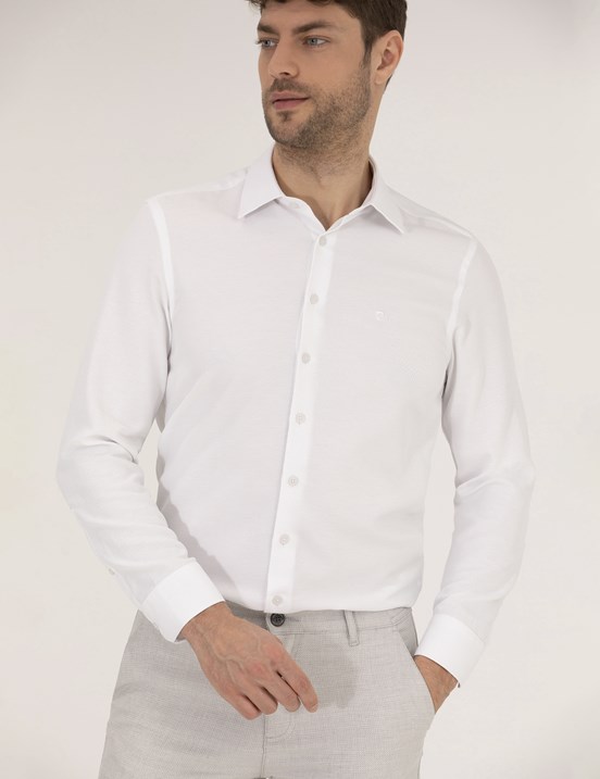 Pierre Cardin Erkek Dokuma Gömlek
