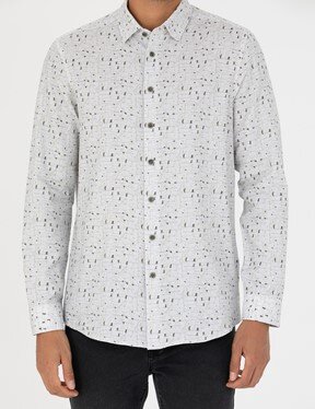 Pierre Cardin Erkek Gömlek Uzun Kol
