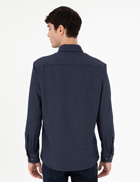 Pierre Cardin Erkek Dokuma Gömlek