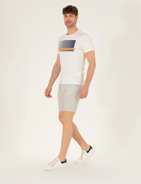Pierre Cardin Erkek Dokuma Capri Bermuda


