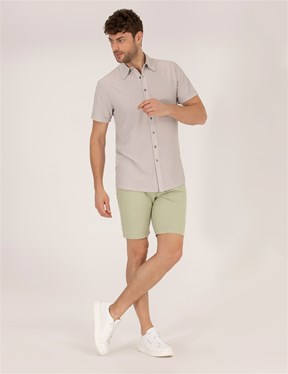 Pierre Cardin Erkek Dokuma Capri Bermuda

