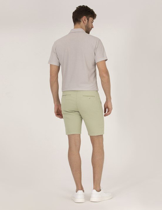 Pierre Cardin Erkek Dokuma Capri Bermuda


